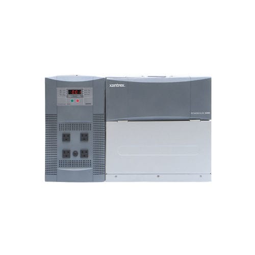 Cargador/ondulador de onda sinusoidal modificada - PowerHub 1800 - Xantrex - para aplicaciones marinas / para automóvil / para altas cargas