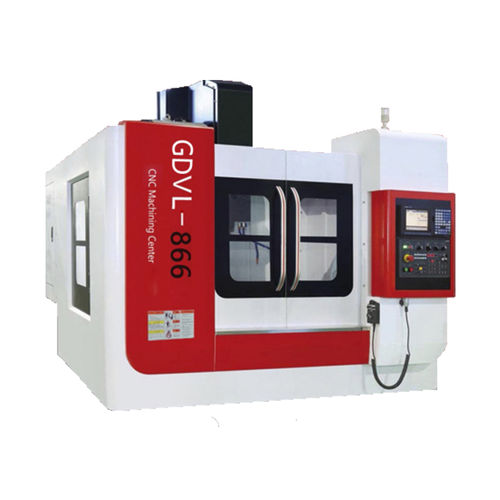Centro de mecanizado CNC vertical - GDVL-866NC - Dongguan Gooda Machinery Manufacturing Co., Ltd. - 3 ejes / con mesa rotativa / de columna