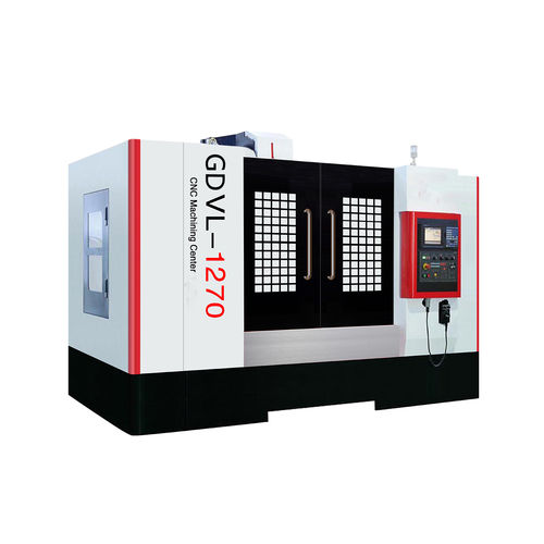 Centro de mecanizado CNC vertical - GDVL-1270NC - Dongguan Gooda Machinery Manufacturing Co., Ltd. - 3 ejes / con mesa rotativa / de columna