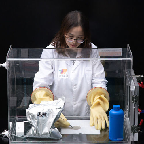 Caja de guantes de fibra acrílica - A types series - Changshu Tongrun Electronic Technology Co., Ltd. - con atmósfera controlada / para la industria farmacéutica / para aplicaciones de laboratorio
