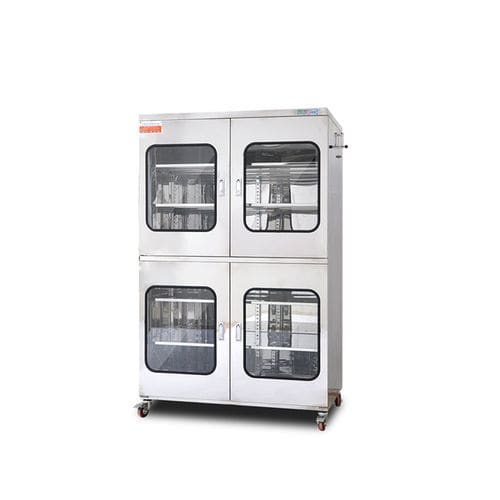 Armario de almacenamiento - FCD1428-6 - Changshu Tongrun Electronic Technology Co., Ltd. - de suelo / de 2 puertas / de acero inoxidable