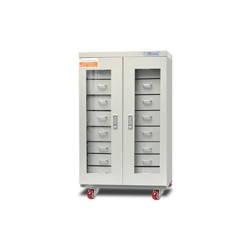 Armario de atmósfera seca - Changshu Tongrun Electronic Technology Co., Ltd. - de almacenamiento / con ruedas / con cajones