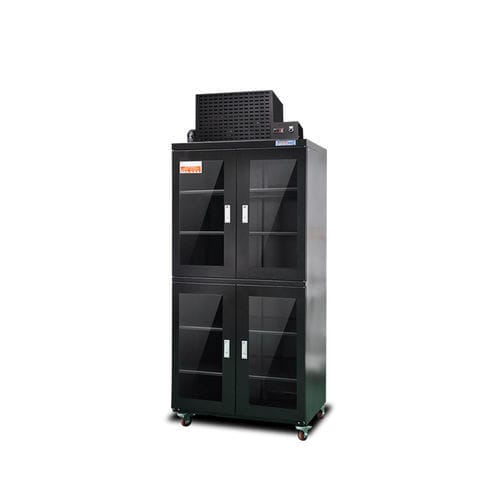 Armario con control de temperatura - Changshu Tongrun Electronic Technology Co., Ltd. - de almacenamiento / con ruedas / con puerta