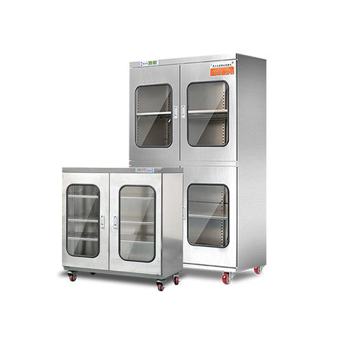 Armario de atmósfera seca - 100L - Changshu Tongrun Electronic Technology Co., Ltd. - de almacenamiento / con ruedas / de acero inoxidable