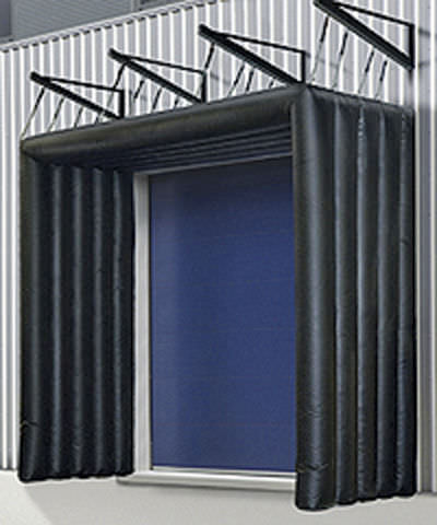Abrigo para muelle de carga inflable - Boxcar™ IR-650 series - Nordock Inc. - isotérmico