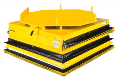 Mesa elevadora de fuelle - ERGONOMIC™ series - Nordock Inc. - hidráulica / estacionaria / con cojín de aire
