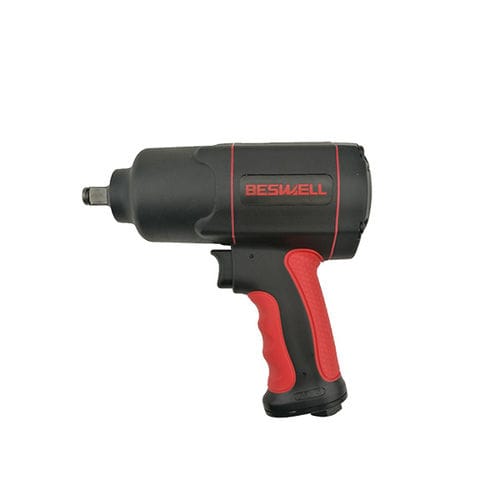 Llave de impacto neumática - BW-112E - Taizhou Beswell Machinery Co., Ltd. - 1/2" / de pistola / de composite