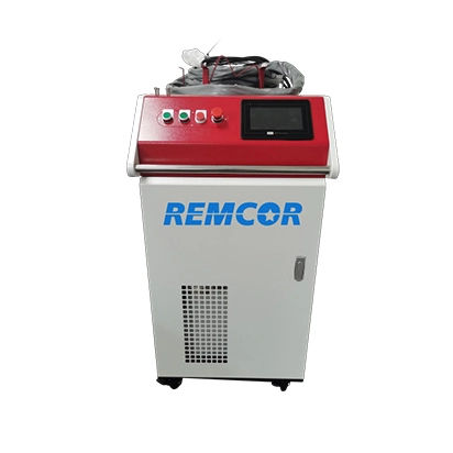 Máquina de soldar láser de fibra - AWN series - Wuhan Remcor Technology Co.,ltd - manual / con ruedas / para acero al carbono