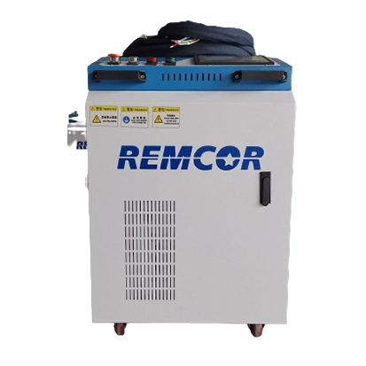 Máquina de soldar láser de fibra - Wuhan Remcor Technology Co.,ltd - manual / con ruedas / para metal