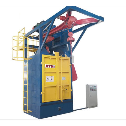 Granalladora con gancho - Q37 series - Antai Heavy Industry Machinery Co., Ltd. - con transportador de rodillos / de turbina / para metal