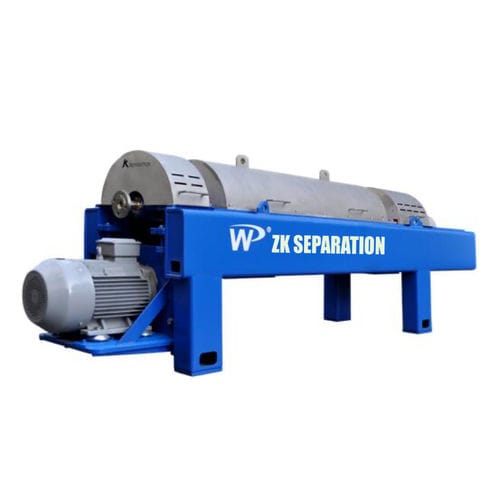 Decantador para la industria - EP-LW650 x 2600E - ZK SEPARATION - de espesamiento de lodos / para deshidratación / centrífugo