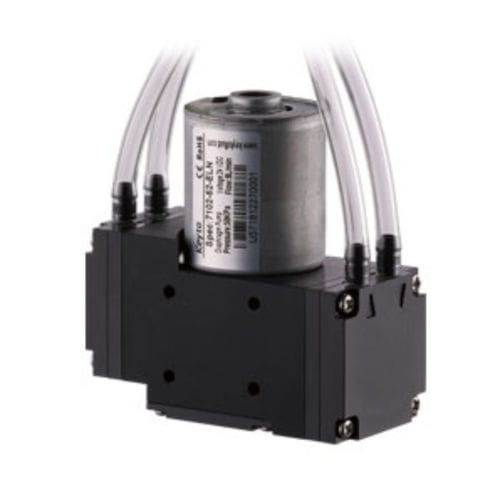 Bomba de membrana - 7102-52-ELN	 - Keyto Fluid Technology - de aire / con motor DC / estacionaria