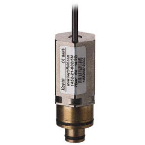 Electroválvula proporcional - 1452-2 series  - Keyto Fluid Technology - de control directo / de 2 vías / NC