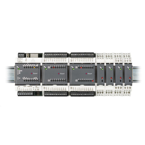 Autómata programable modular - PL700 - Pixsys - en riel DIN / con tarjetas de E S extensibles / RS485