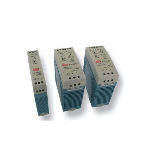 Alimentación eléctrica en riel DIN - MDR - Pixsys - AC/DC / compacta