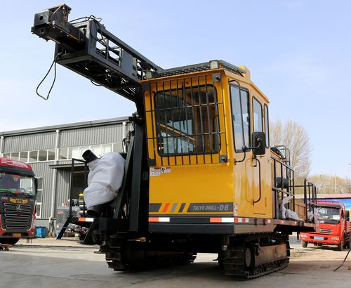 Perforadora con orugas - TAIYE-D6-DTH - Xuanhua Taiye Drilling Machinery Co.,LTD - rotativa / DTH / hidráulica
