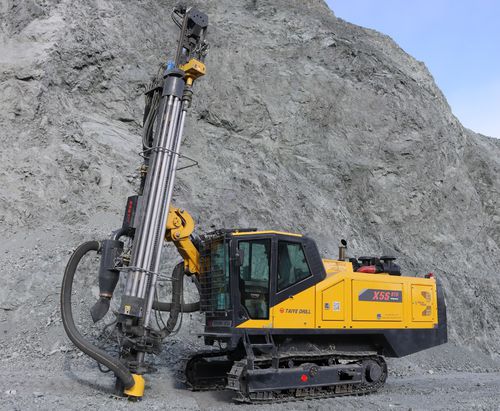 Perforadora para agujeros de dinamitado - TAIYE-X5S - Xuanhua Taiye Drilling Machinery Co.,LTD - con orugas / rotativa / hidráulica