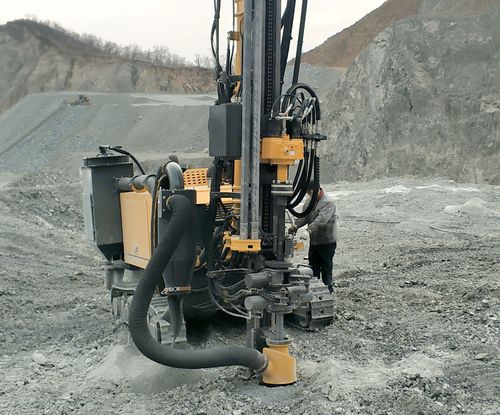 Perforadora rotativa - TAIYE-660-DTH - Xuanhua Taiye Drilling Machinery Co.,LTD - DTH / para obra de construcción