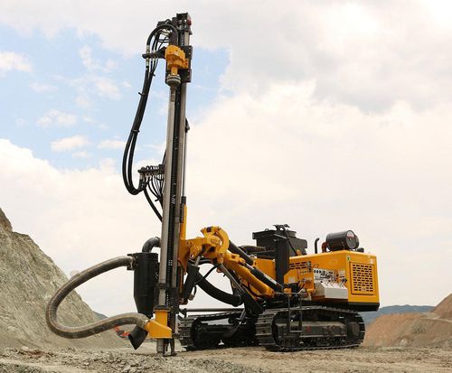 Perforadora rotativa - TAIYE-370-DTH - Xuanhua Taiye Drilling Machinery Co.,LTD - hidráulica / para obra de construcción