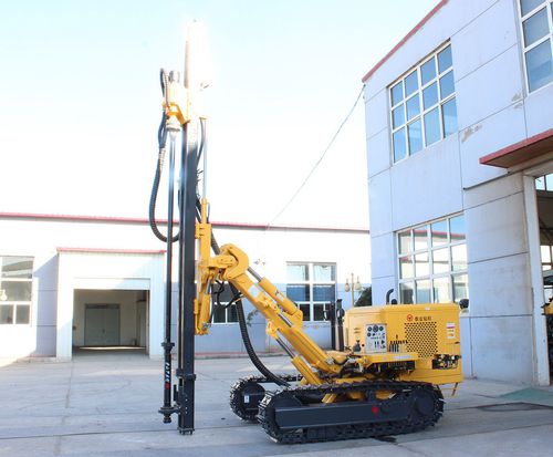 Perforadora con orugas - TAIYE-628-DTH - Xuanhua Taiye Drilling Machinery Co.,LTD - rotativa / hidráulica / neumática