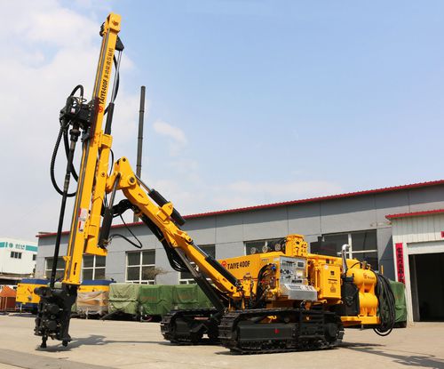Perforadora rotativa - TAIYE-400F-DTH - Xuanhua Taiye Drilling Machinery Co.,LTD - hidráulica / con motor diésel / eléctrica
