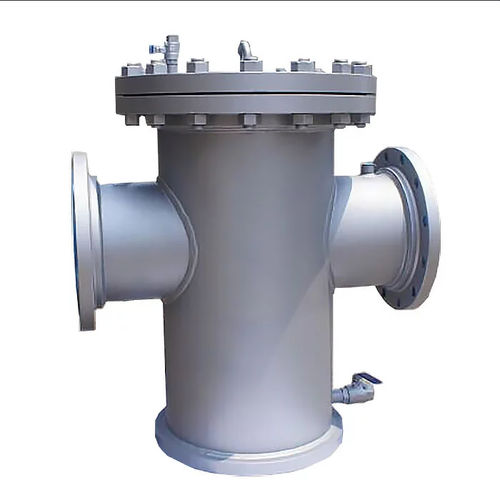 Colador de acero inoxidable - wenzhou domos fluid equipment co.,ltd - con brida / de acero colado