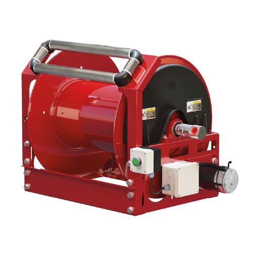 Enrollador de tubo hidráulico - HCE series - Celiksan Ltd. - motorizado / fijo / resistente a la corrosión
