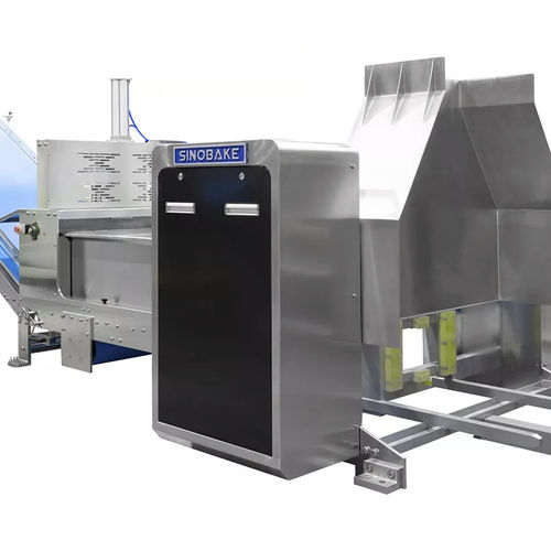Línea de producción de galletas con horno de túnel - HJ - Guangdong Shunde Huaji Machinery Industrial Co., Ltd. - con amasadora / controlada por PLC