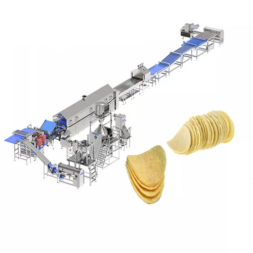 Línea de producción de patatas fritas totalmente automática - HJ1200 - Guangdong Shunde Huaji Machinery Industrial Co., Ltd. - para patatas
