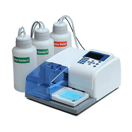 Máquina de lavado para microplacas - InoElisaW-1 - Inovia Technology - de agua / automática