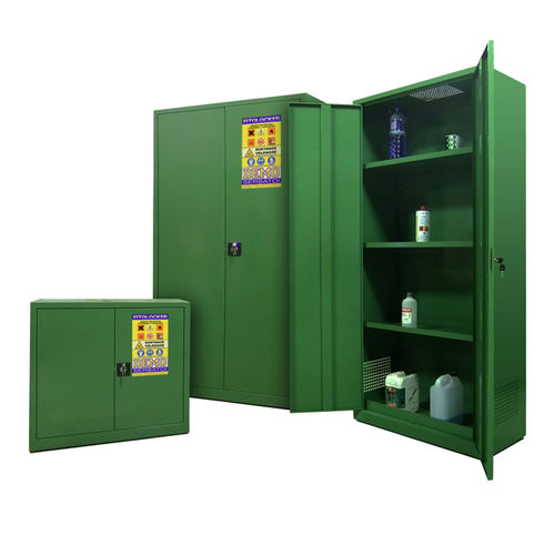 Armario de almacenamiento - FITOLOCKER  - Demo Serbatoi - de suelo / con estantes / con puertas dobles