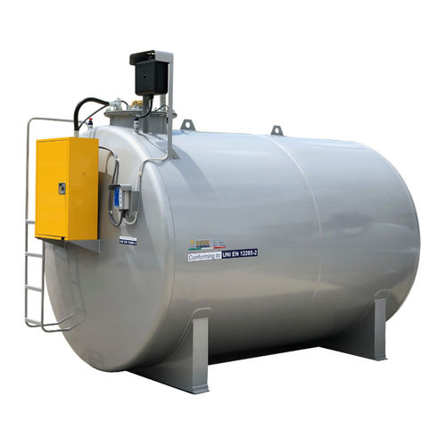 Cuba de almacenamiento de gasóleo - Demo Serbatoi - para distribución / de acero al carbono / cilíndrica