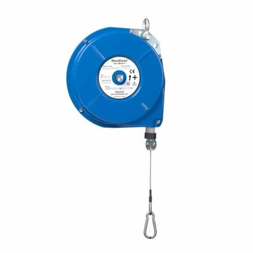 Equilibrador para herramienta de muelle - F series - Bürklin GmbH & Co. KG - con cable de acero / de suspensión / vertical