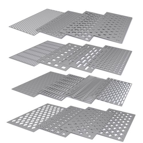 Placa de aluminio - ALU-STOCK, S.A. - perforado / cuadrado