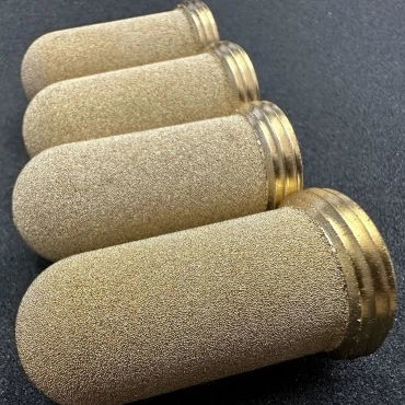 Elemento filtrante de bronce - Baoji Yinggao Metal Materials Co., Ltd. - de líquidos / de alta eficacia / sinterizado