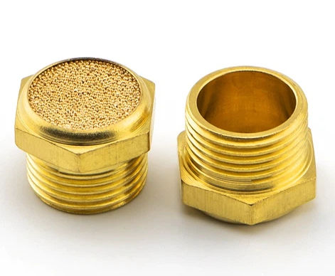 Silenciador aireador - Baoji Yinggao Metal Materials Co., Ltd. - para la industria / para cobre / de metal sinterizado