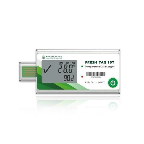 Data logger de temperatura - Fresh Tag 10 T - Zhengzhou Freshliance Electronics Corp.,Ltd - USB / NTC / con pantalla LCD