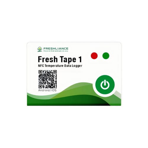 Data logger de temperatura - Fresh Tape 1 - Zhengzhou Freshliance Electronics Corp.,Ltd - NFC / NTC / con pantalla LED