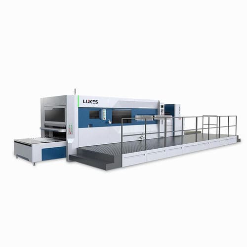 Máquina de corte de punzonado - LKS1650G - Shandong Lukes Machinery Co., Ltd. - para cartón / de placas / CNC
