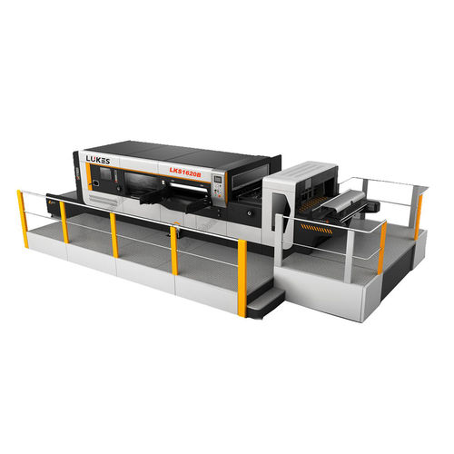 Máquina de corte de punzonado - LKS1450B - Shandong Lukes Machinery Co., Ltd. - de placas / para aplicaciones industriales / de mesa plana