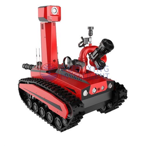 UGV de lucha contra incendios - RXR-M80D-13KT - Shandong Guoxing Intelligent Technology Co., Ltd. - con orugas