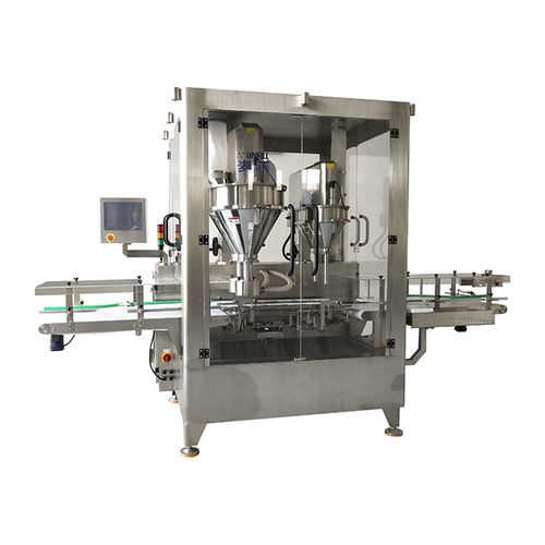 Llenadora automática - MFA-W2 - JIAXING MAINFILL Packaging Machinery Co.,Ltd - de latas / para polvo / de arroz