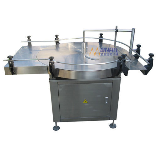 Mesa giratoria eléctrica - MF-TT series - JIAXING MAINFILL Packaging Machinery Co.,Ltd - para la industria alimentaria