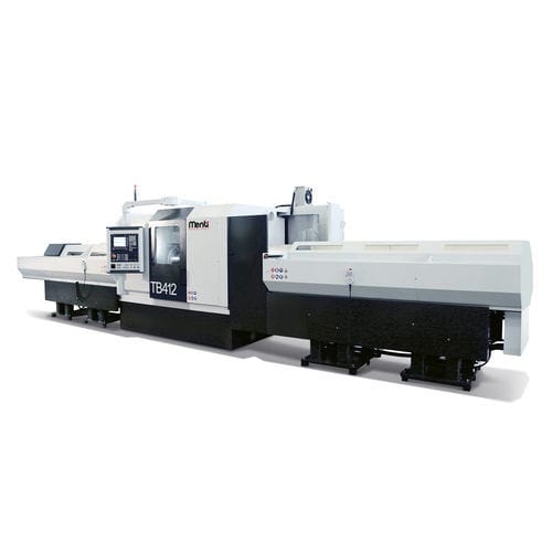 Centro de torneado CNC - TB412Y - M Services - de 2 husillos / 12 herramientas / 24 herramientas