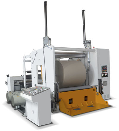 Enrollador-desenrollador de papel - SLG  - Wenzhou Binbao Machinery - automático / de rodillos