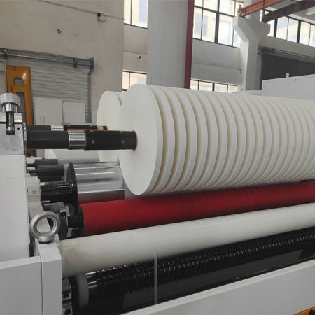 Enrollador-desenrollador de papel - SLB  - Wenzhou Binbao Machinery - automático / de rodillos