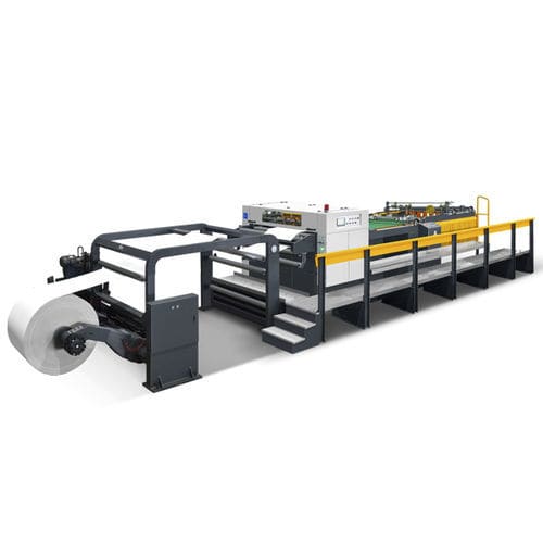 Máquina de corte de hoja rotativa - SCS series - Wenzhou Binbao Machinery - para papel / de placas / de impresión