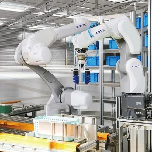 Almacén automático vertical - Soft Robot Tech Co.,Ltd - para cajas de cartón / para contenedor IBC / para cubeta de plástico