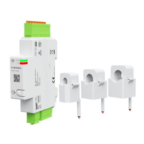 Contador de energía eléctrica trifásico - SDM01 - Bituo Technik - monofásico / en riel DIN / clamp-on