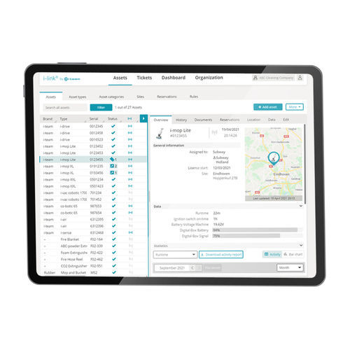 Software de seguridad - i-link® - I-team Global - de seguimiento / de cartografía / para batería